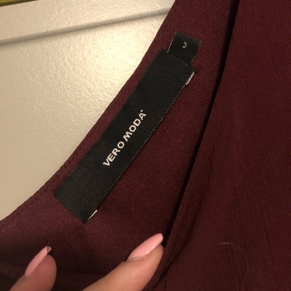 Maroon Dress - Picture 2 of 2